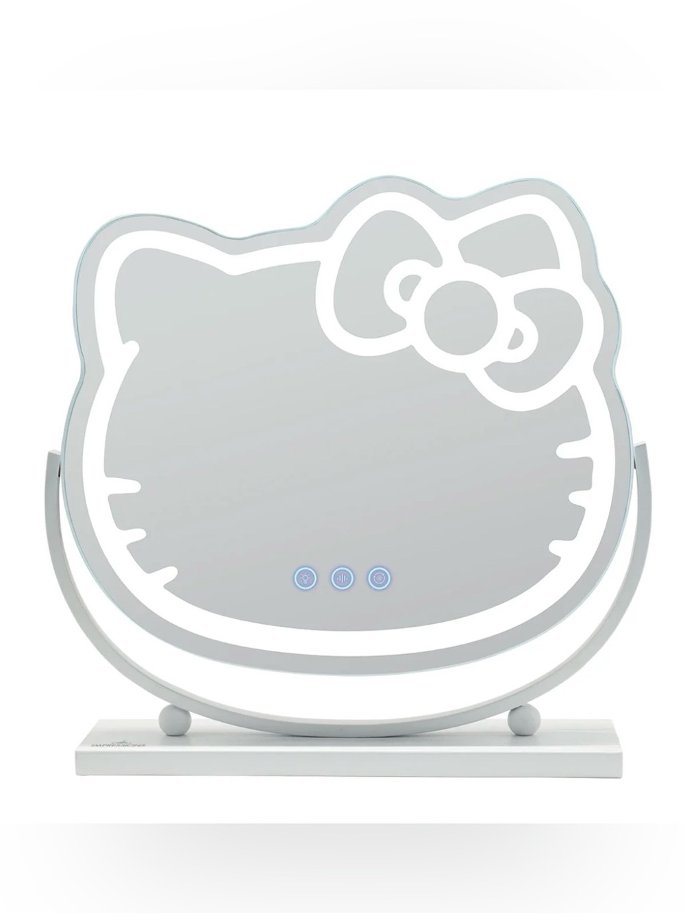 Hello Kitty LED Lighted Vanity Mirror - White